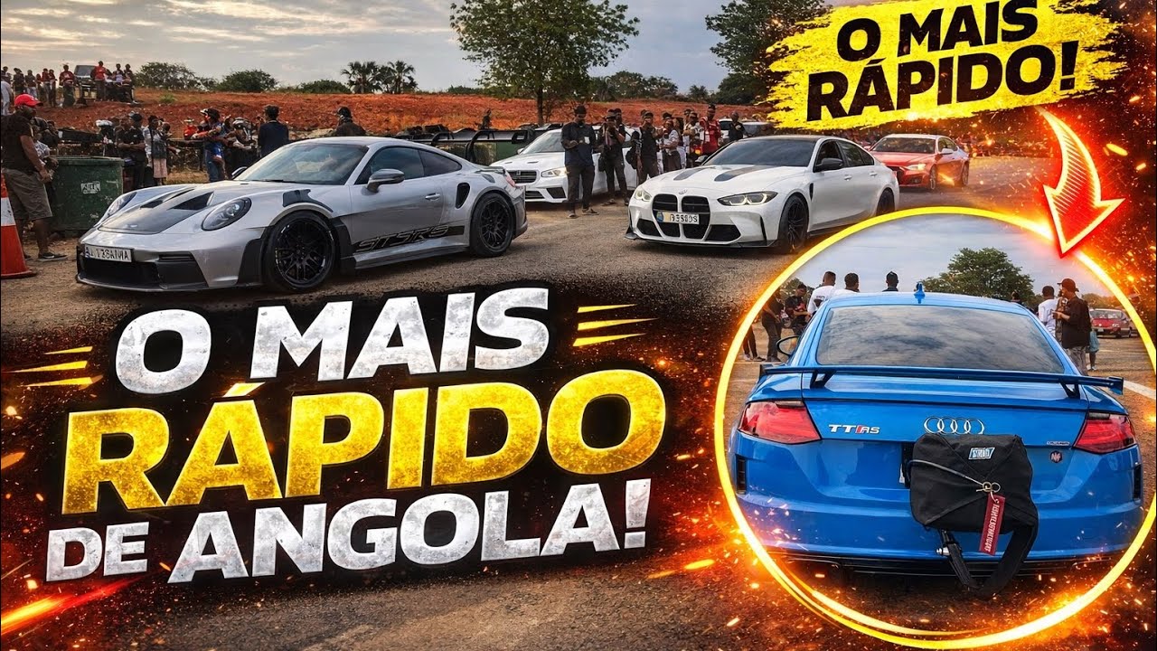 Esse é o carro mais rápido de Angola🇦🇴 [Dia de track day no autódromo]🔥