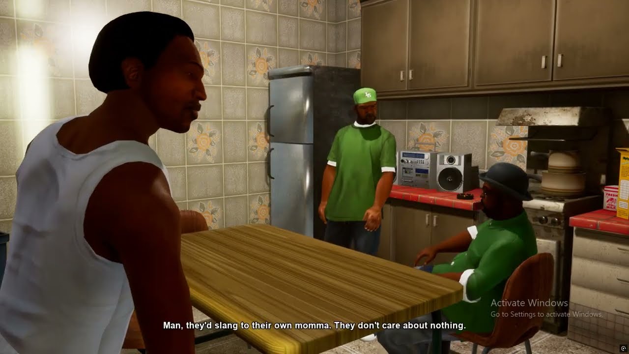GRAND THEFT AUTO San Andreas  Definitive Edition- CLEAN THE HOOD