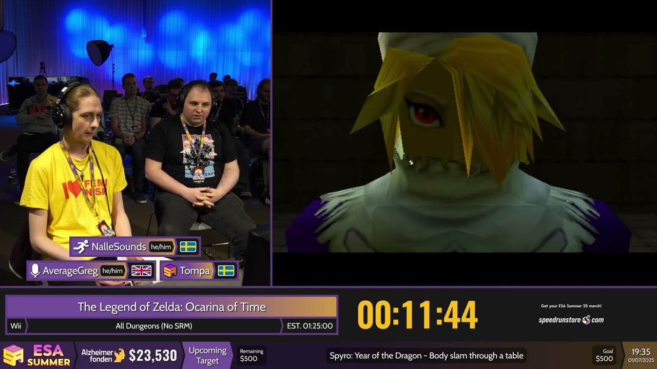 The Legend of Zelda: Ocarina of Time [All Dungeons (No SRM)] by NalleSounds - #ESASummer25