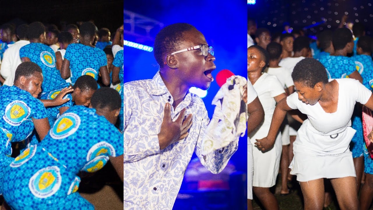 OSEI BLESSING PERFORMANCE @ TOASE SHS WAS AMAZING