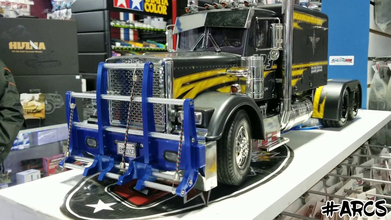 Tamiya Grand Hauler with extended cab and 2.2 wheels
