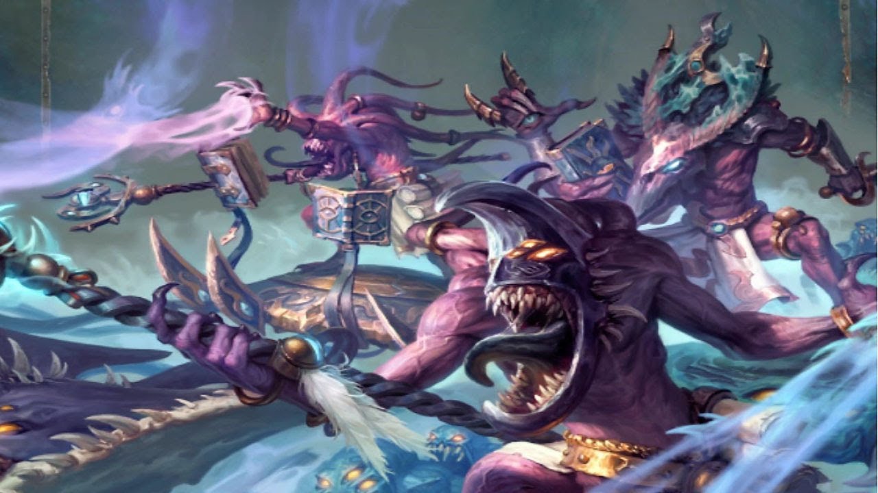Titanium Wars on the air - 252-next.  DoW-modding for Titanium Wars Mod. Herald of Tzeentch.