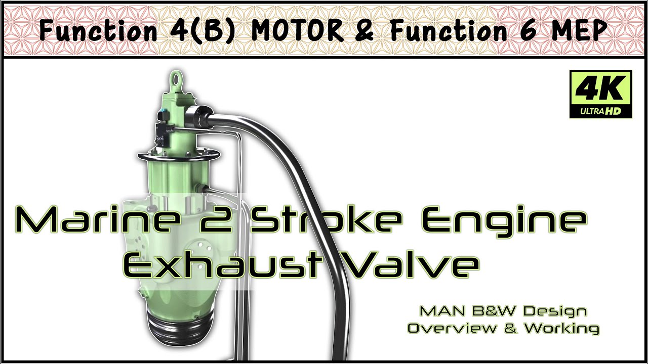 Main Engine Exhaust Valve | MAN B&W Exhaust Valve | Marine 2-Stroke Engine Exhaust Valve |