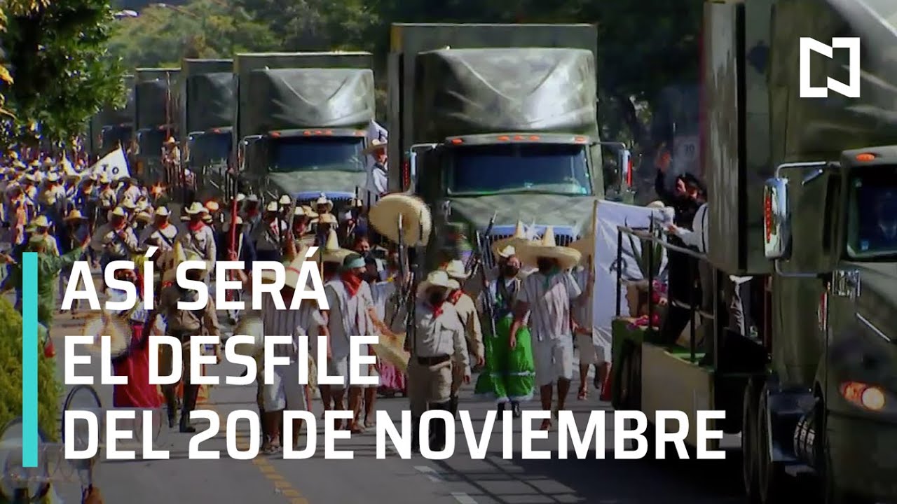 &iquest;C&oacute;mo ser&aacute; el desfile c&iacute;vico-militar de la Revoluci&oacute;n Mexicana 2021? - Expreso de la Ma&ntilde;ana
