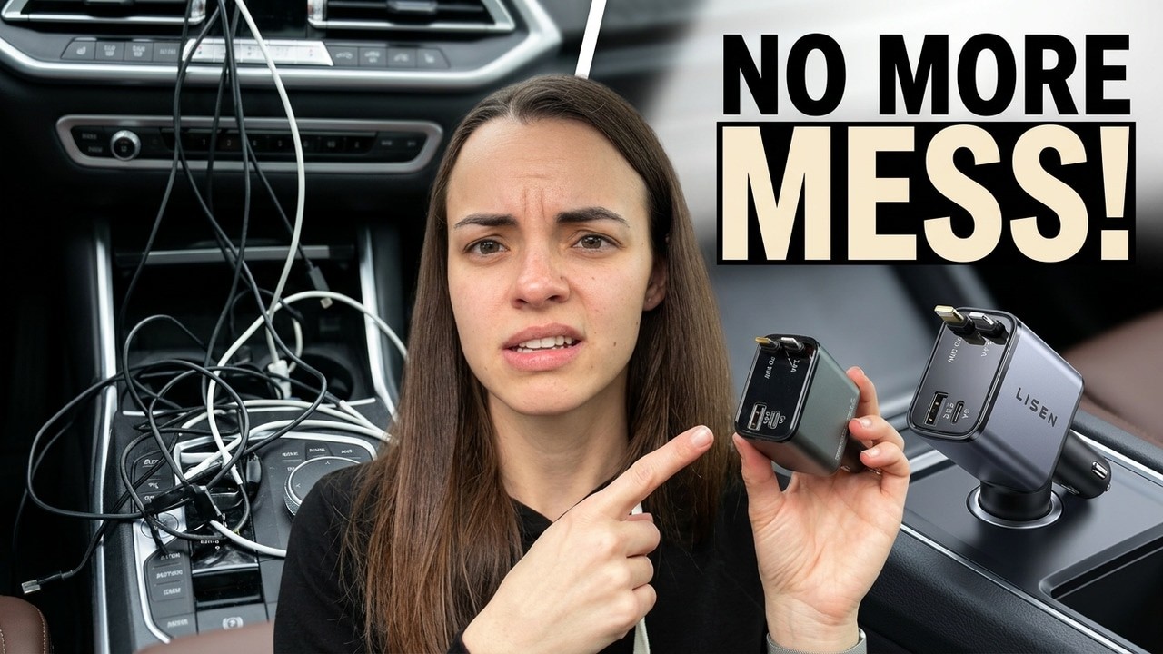 Finally, A Car Charger That Doesn't Look Like a Mess - LISEN Car Charger Review