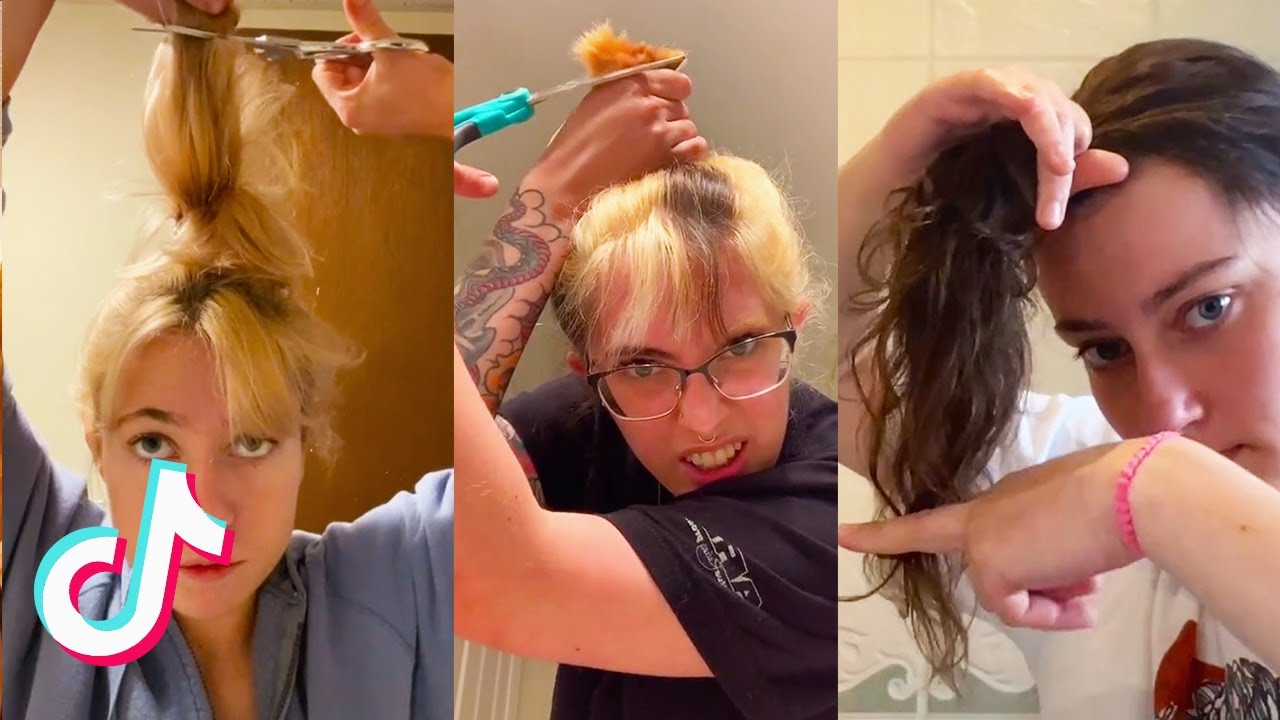 Best Mullet/Shag Hair Transformation | Tiktok Compilation