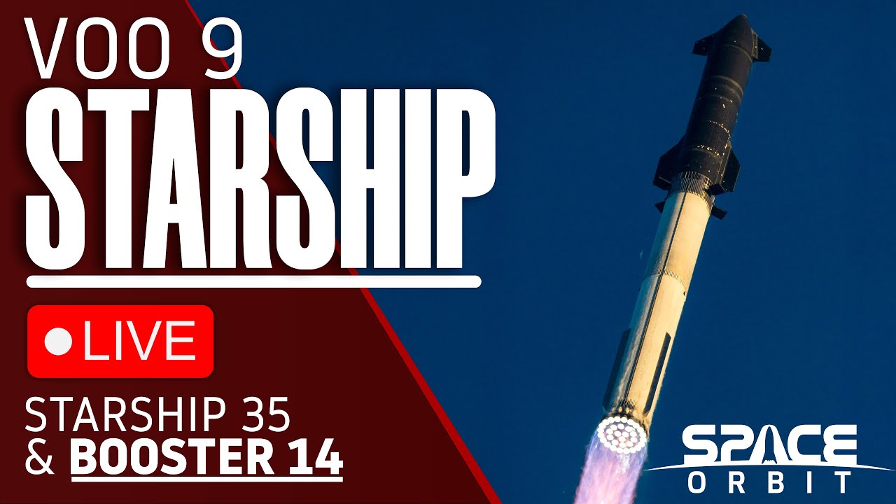 LANÇAMENTO DO STARSHIP V2 E PRIMEIRA REUTILIZAÇÃO DO SUPER HEAVY! - VOO 9