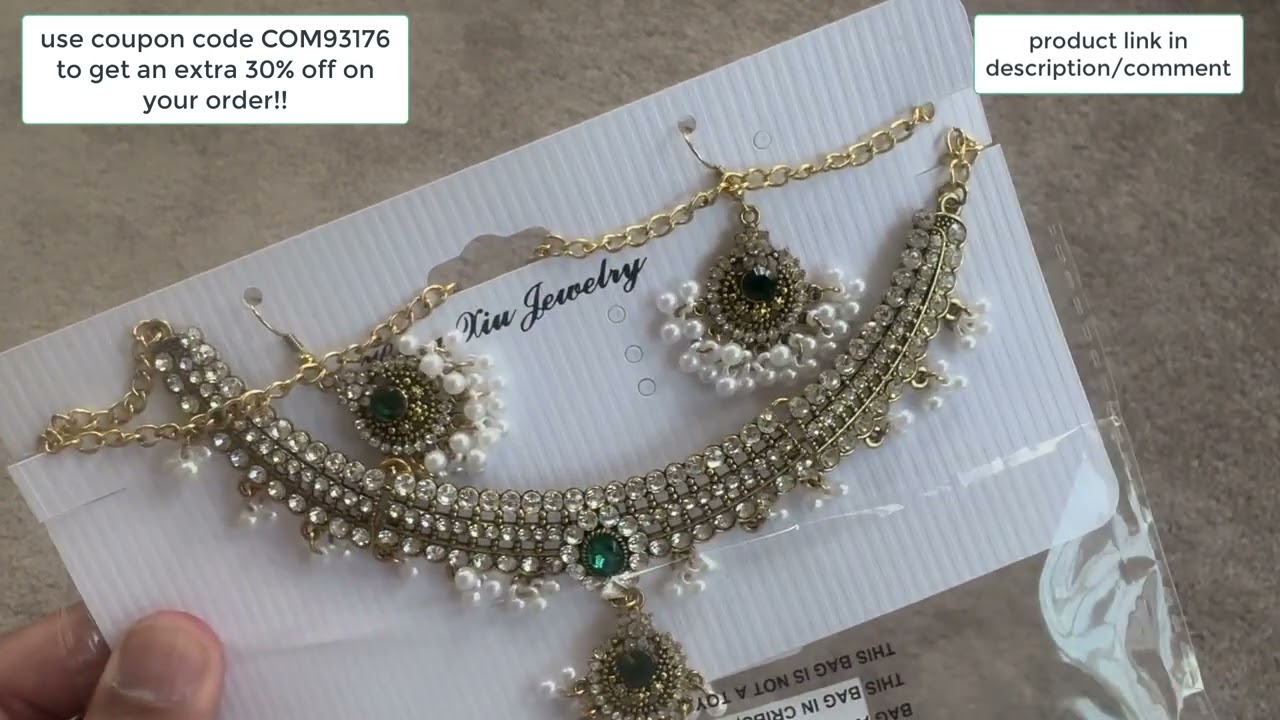 Fashion Jewelry Vintage Haul &ndash; Stunning & Affordable Temu Jewelry Review!