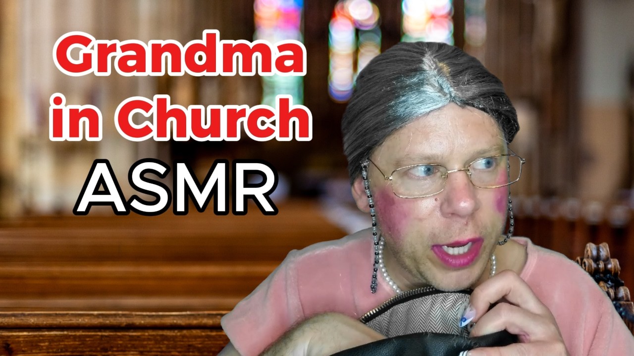 Сидя рядом с бабушкой в ​​церкви | ASMR