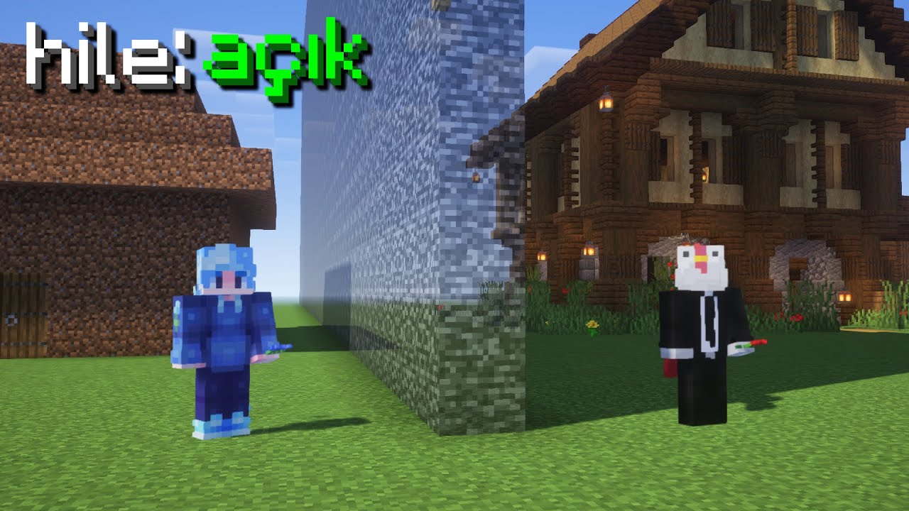 YAPI KAPIŞMASINDA X-RAY İLE TROLLEDİM! - Minecraft