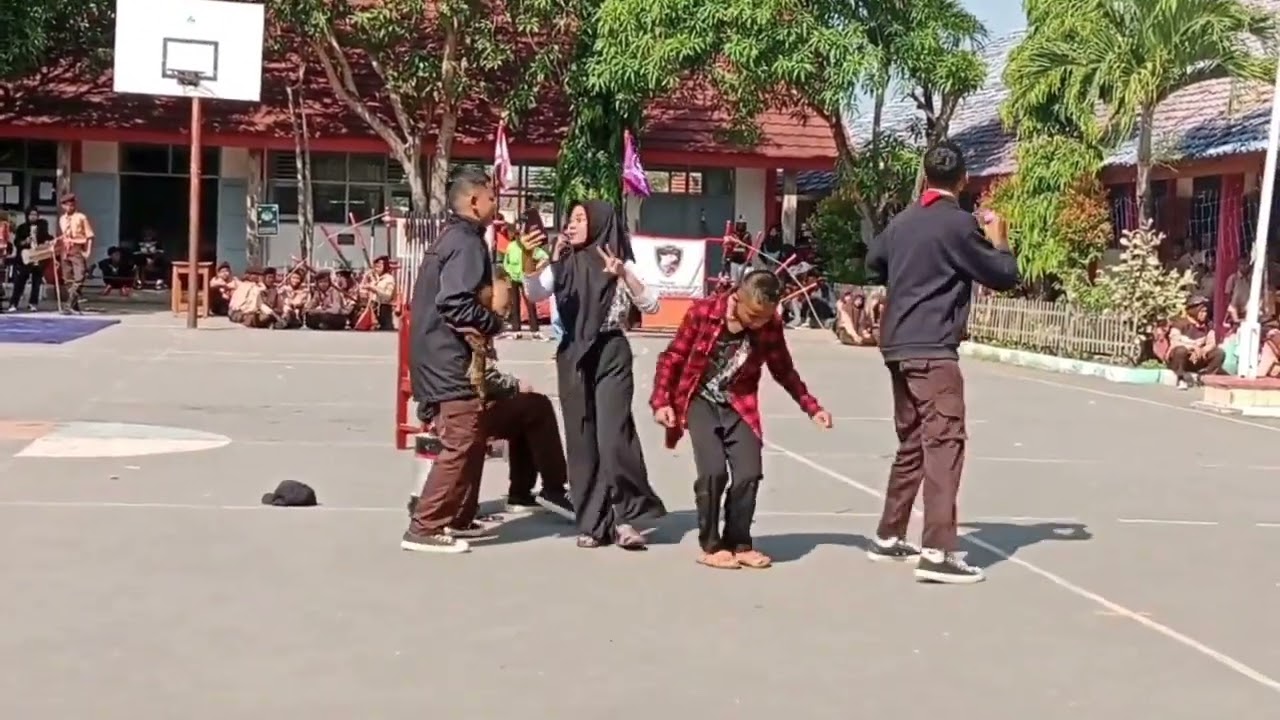 DEMONSTRASI KEGIATAN PRAMUKA PANGKALAN SMPN 1 SUKAGUMIWANG TAHUN 2023/2024