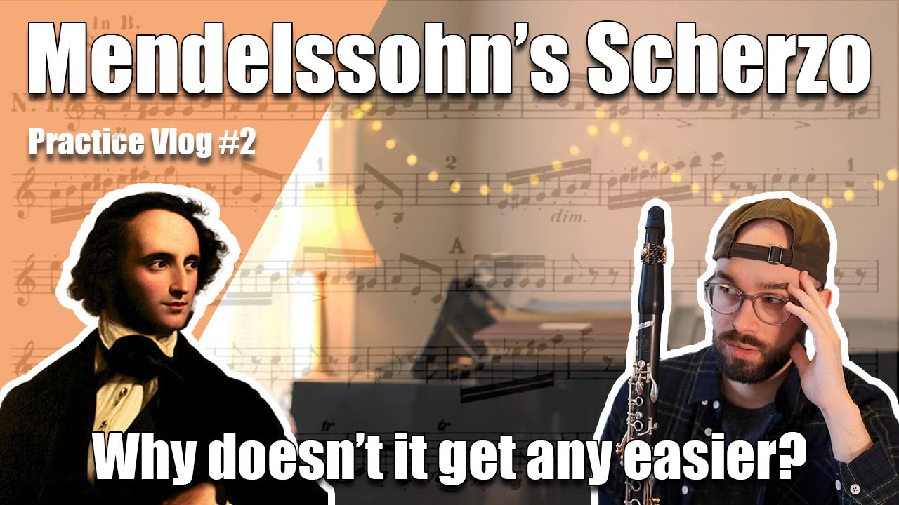 The Mendelssohn Scherzo! (Practice Vlog #2)