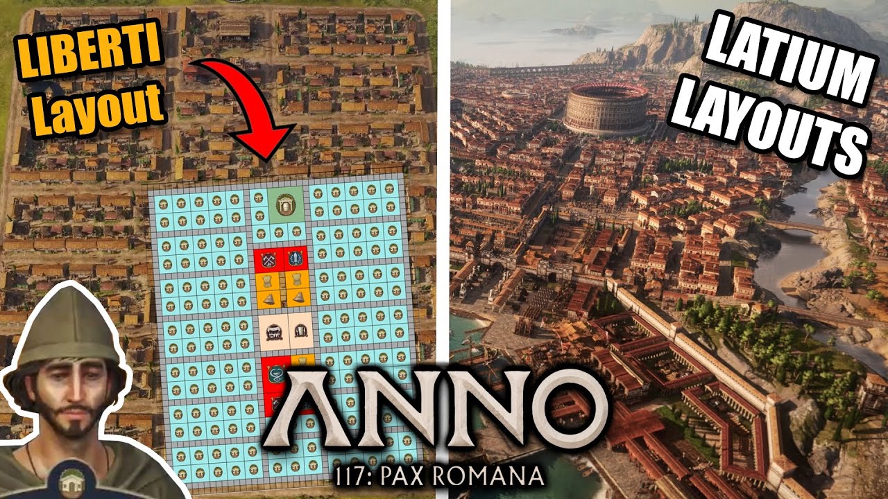 PERFEKTER START in ANNO 117! 🚀 Die besten Liberti Layouts für Latium einfach erklärt zum Nachbauen!