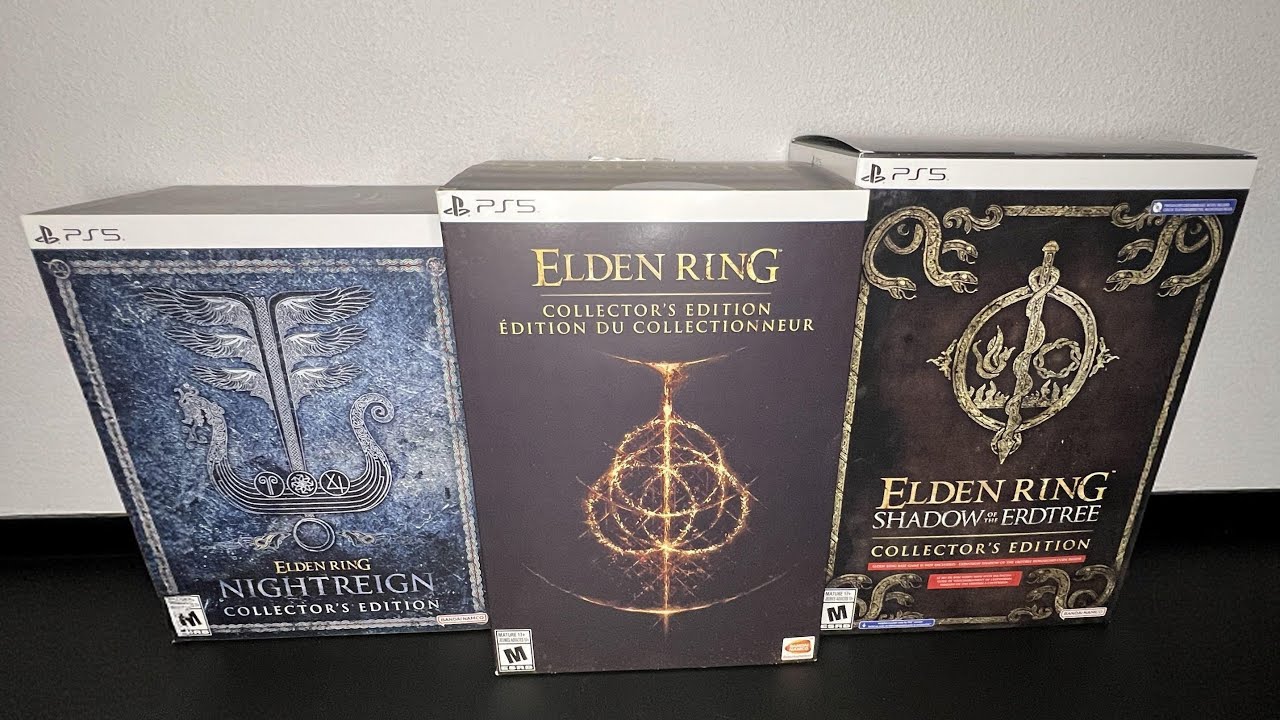 THE ULTIMATE ELDEN RING COLLECTOR&rsquo;S EDITION UNBOXING (Including Shadow Of The Erdtree & NightReign)