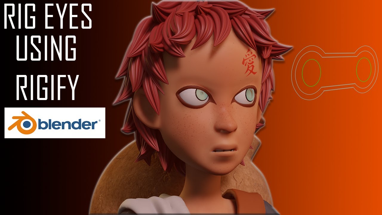 Учебное пособие по Blender Eye Rig
