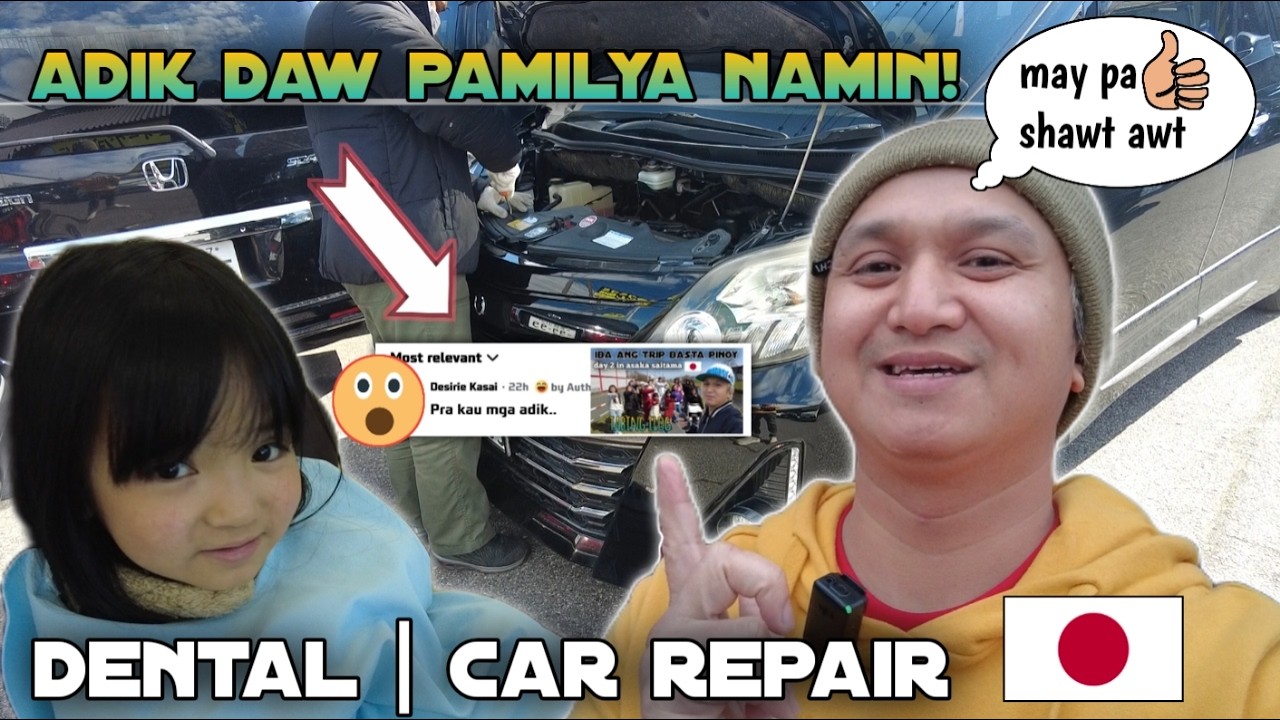 Pinoy pamilya na namumuhay sa japan | dental | car repair #buhaysajapan  #nikkeijin