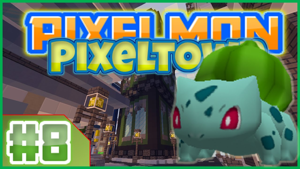 Minecraft Pixelmon 3.3.4 ★ Pixeltown Episode 8 