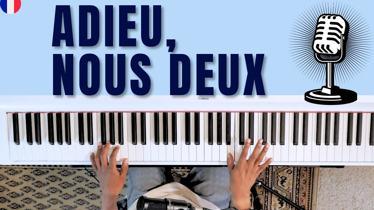 PIANO FACILE // PIERRE GARNIER - ADIEU, NOUS DEUX