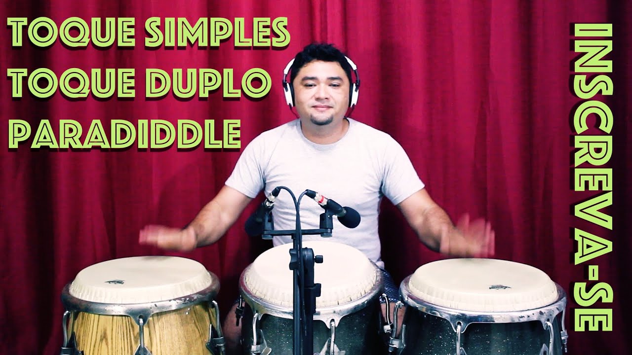 ANTONIOCHINA :  TOQUE SIMPLES , TOQUE DUPLO E PARADIDDLE