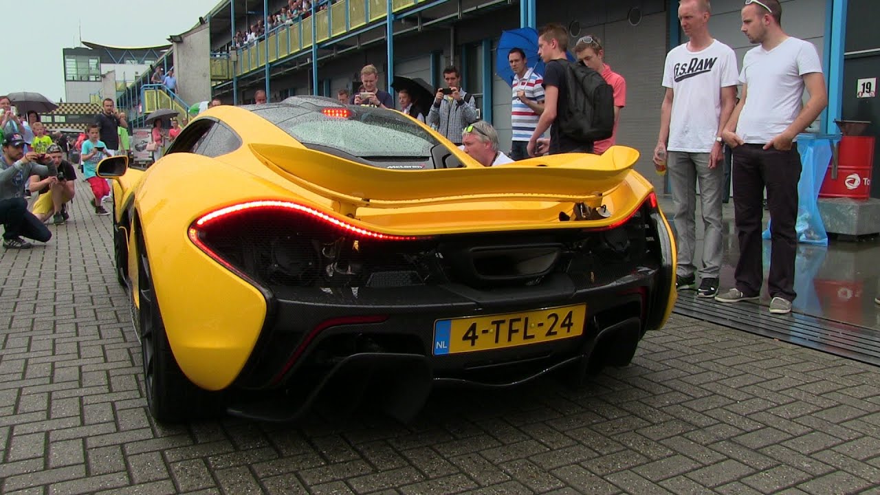 Yellow McLaren P1 | Awesome sound!