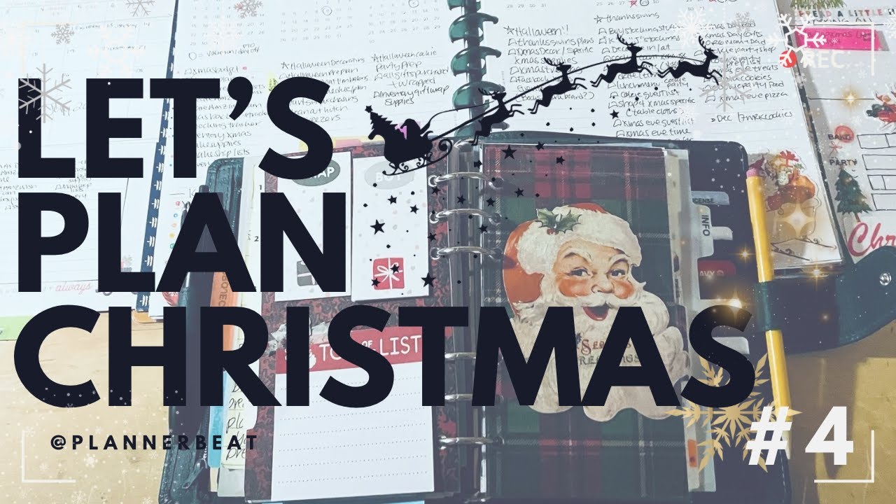 Christmas Planner Set Up | 4/4 Let's Plan Christmas | Christmas 2024 | Episode 4/4