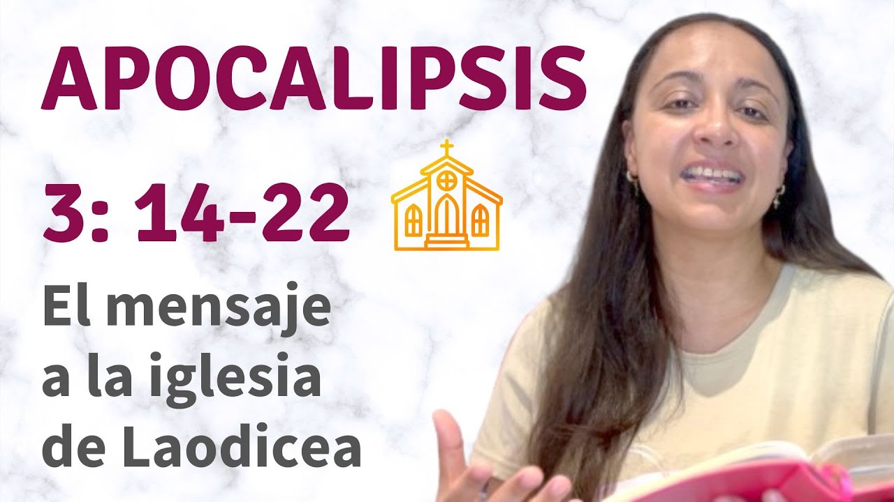 Apocalipsis 3:14-22 (El mensaje a la iglesia de Laodicea) explicación - Kateryna Karreras