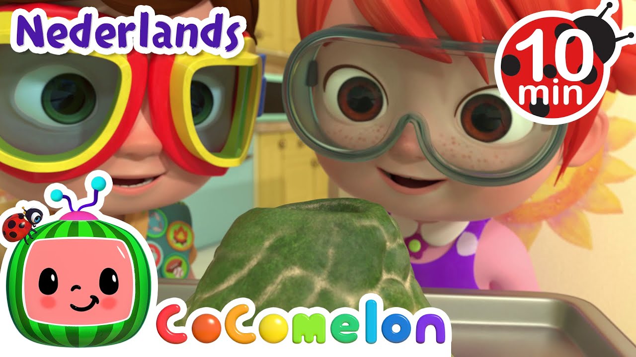 Vulkanische experimenten | CoComelon Nederlands - Kinderliedjes
