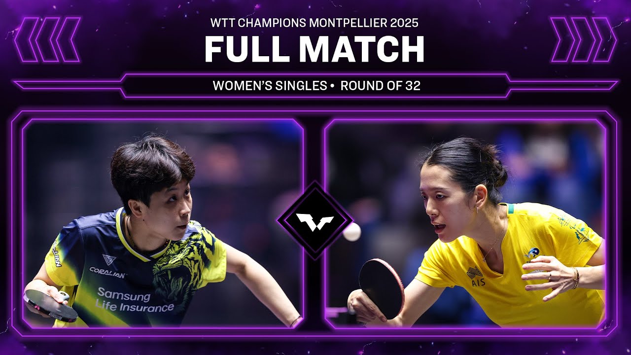 FULL MATCH | Joo Cheonhui vs Minhyung Jee | WS R32 | #WTTMontpellier 2025