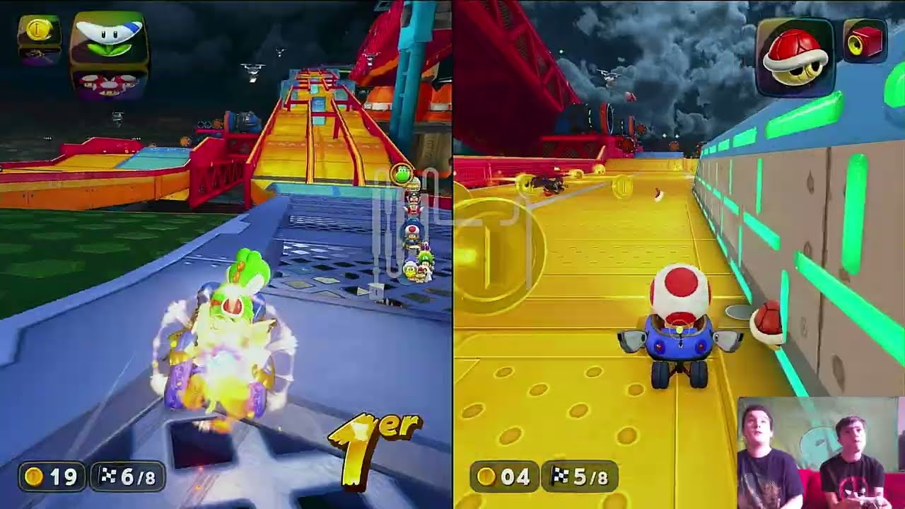 Mario Kart World avec @Godzillaréalité0ytb coupe champi