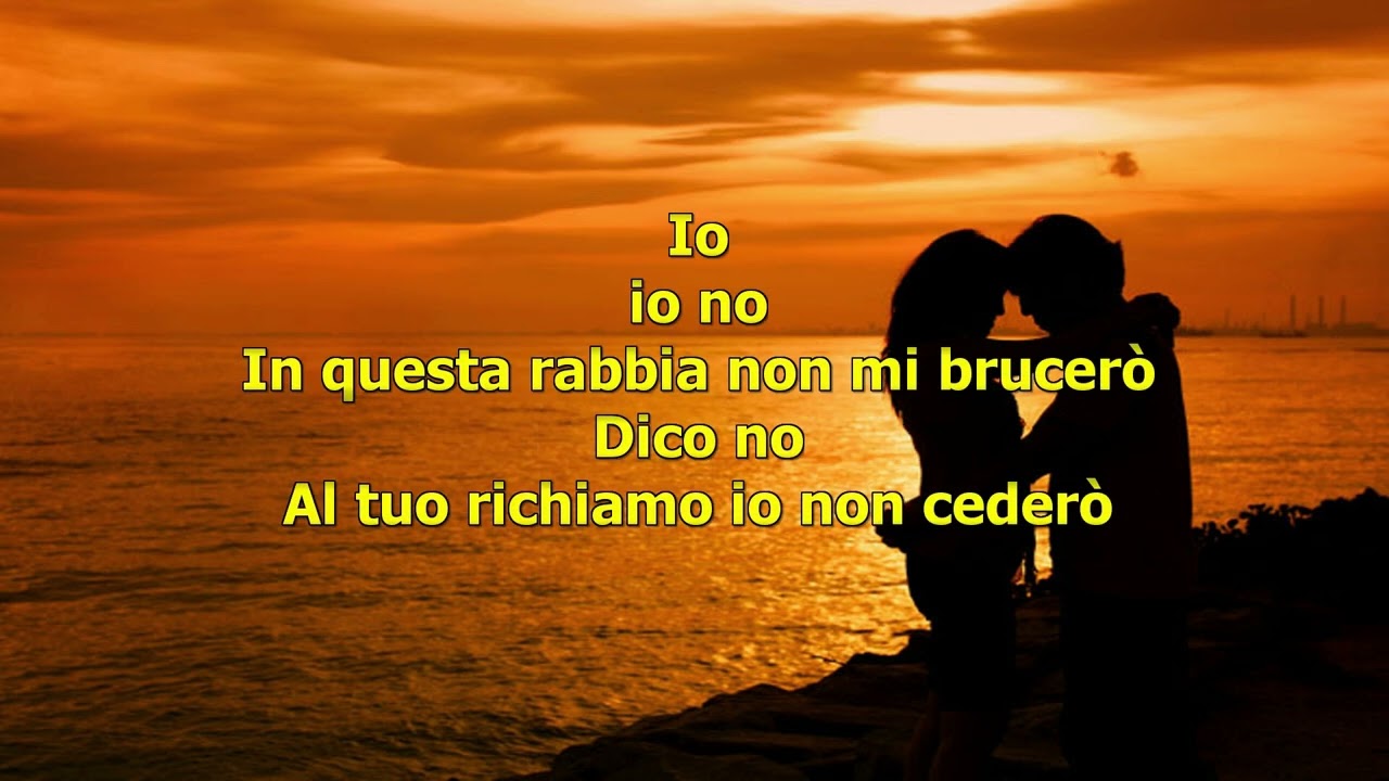 Eros Ramazzotti - E mi ribello KARAOKE