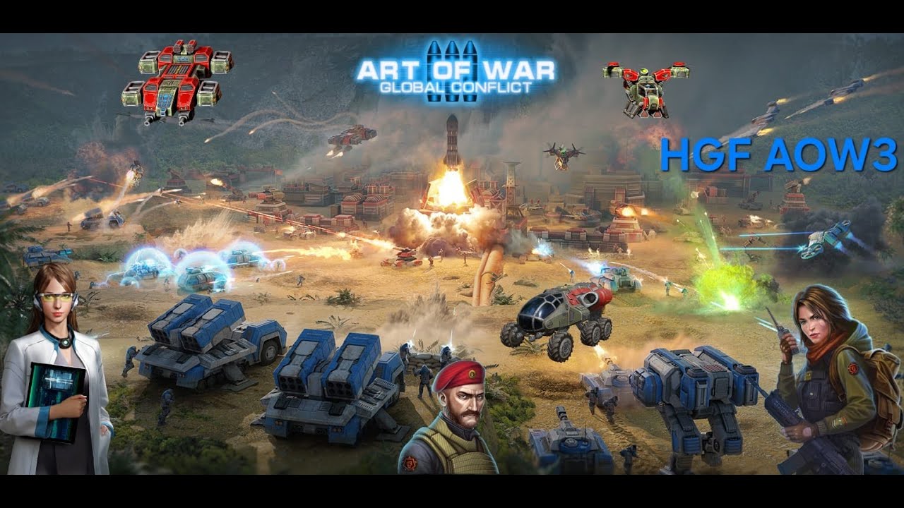 Art of War 3 :) first live stream on the HGF AOW3 channel.