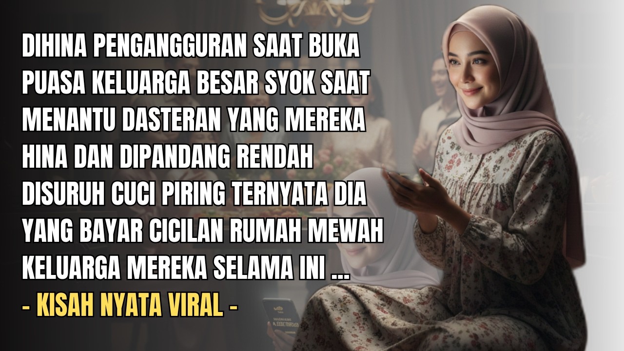 DIHINA PENGANGGURAN SAAT BUKA PUASA, KELUARGA BESAR SYOK BAHWA PENGANGGURAN ITU TERNYATA ...