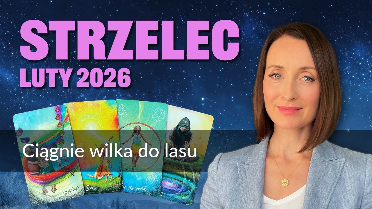 Strzelec CIĄGNIE WILKA DO LASU Luty 2026 tarot