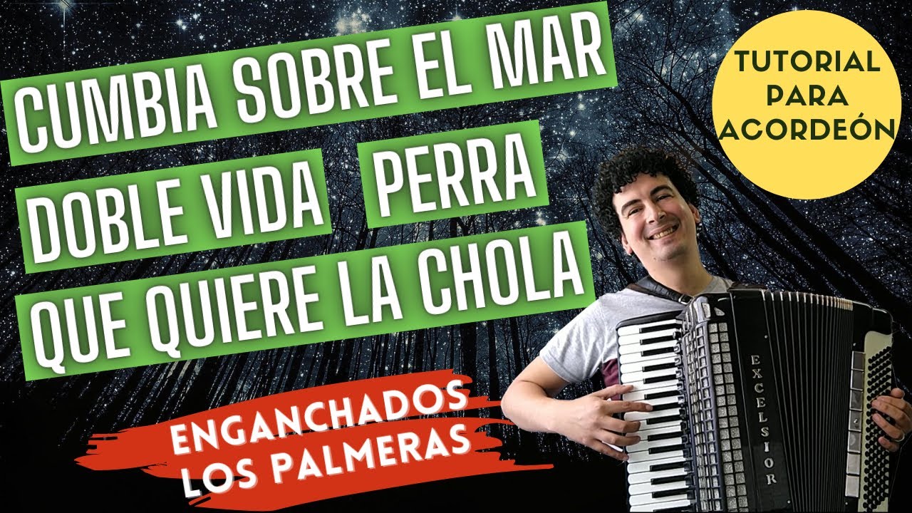 🚀 TUTORIAL DE LOS PALMERAS - CUMBIA SOBRE EL MAR - DOBLE VIDA - QUE QUIERE LA CHOLA - PERRA