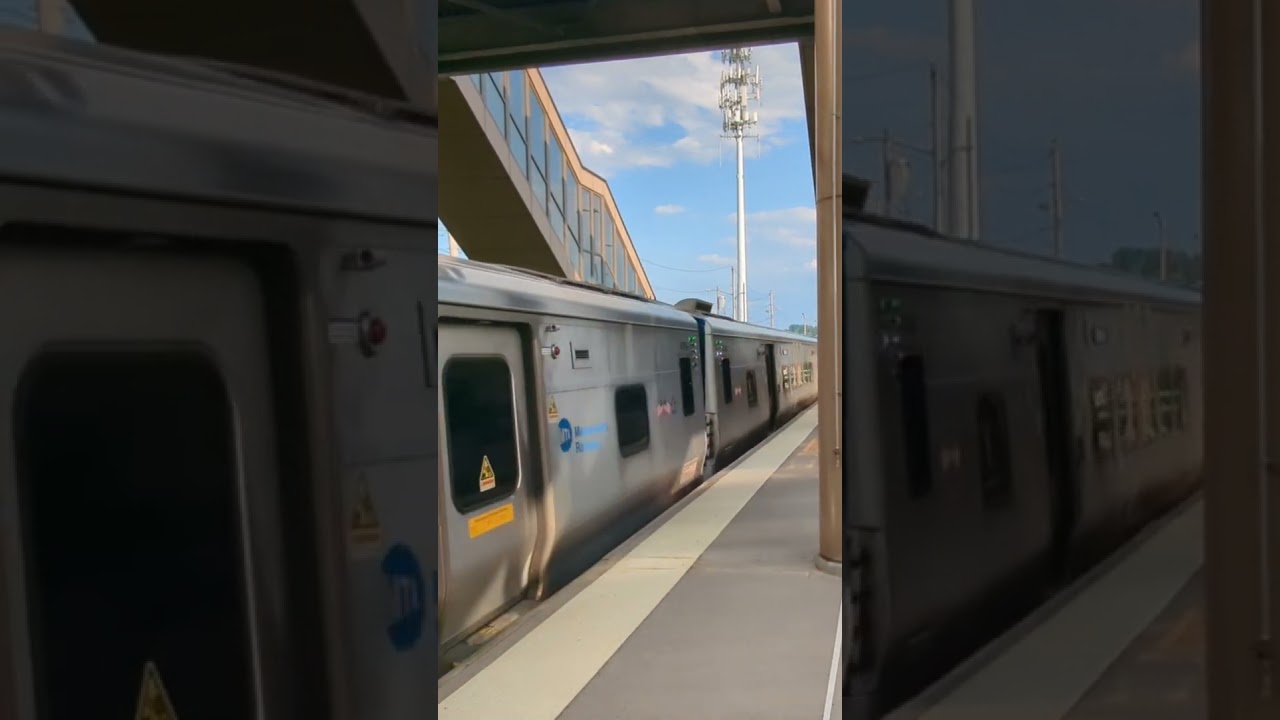 ⁴ᴷ⁶⁰MTA MNR: M7A arrives at Croton Harmon 🚂 #metronorth