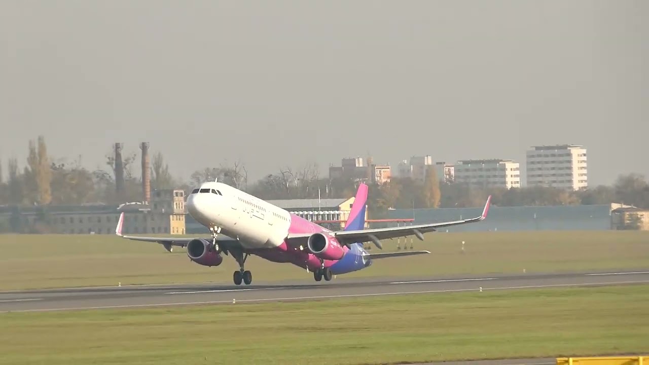 Start Airbusa A321, Wizzair do Eindhoven z Poznania! 2022