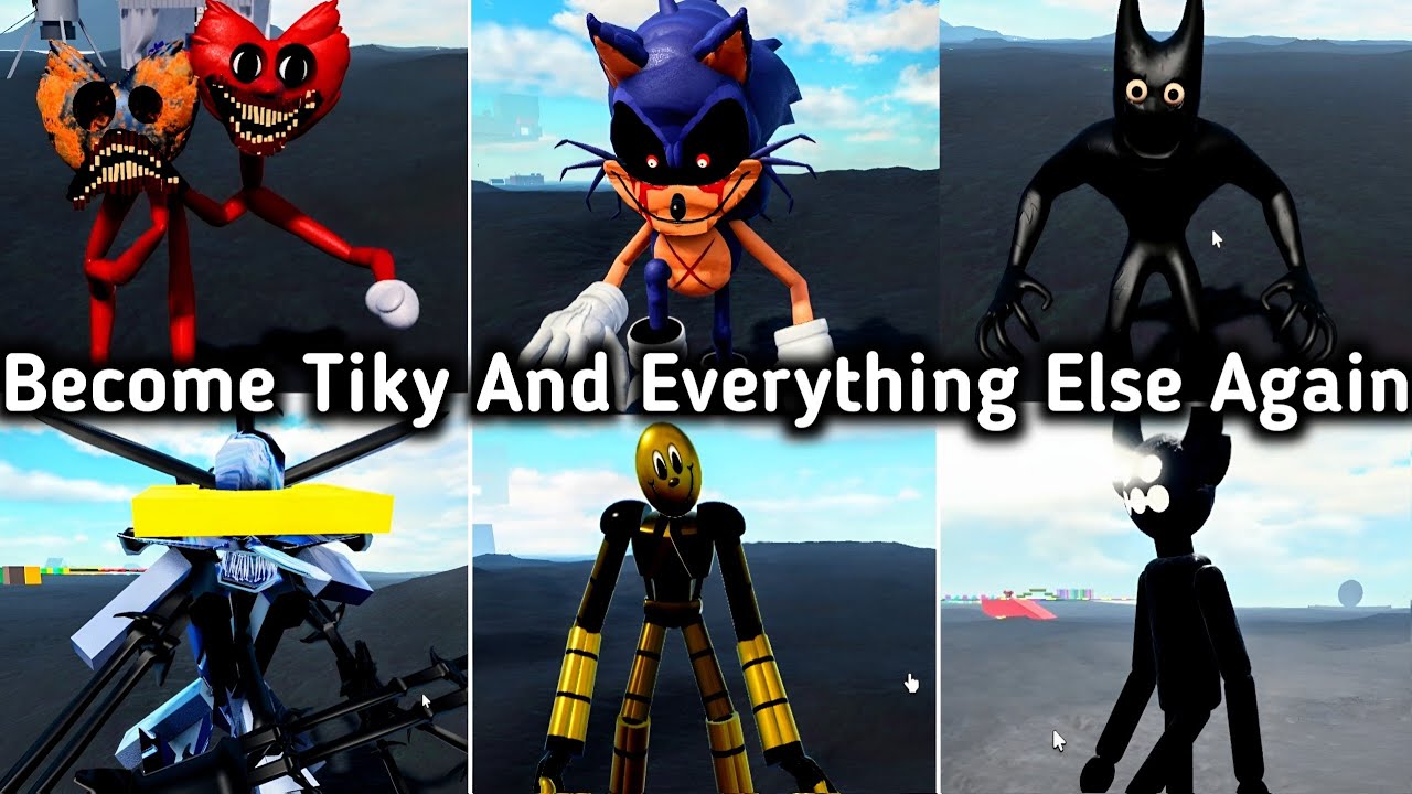 How To Get All 8 Badges In Become Tiky and Everything Else Again | New Roblox New Game