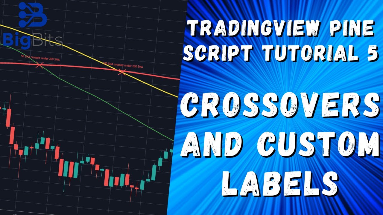 TradingView Crossovers and Custom Labels - Pine Script Tutorial 5