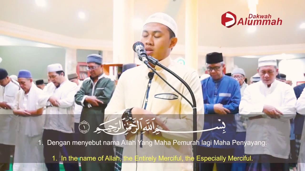Yukk Shalat berjamaah dengan Imam yang belajar ngaji ala Mishary Rashid Alafasy Surah..