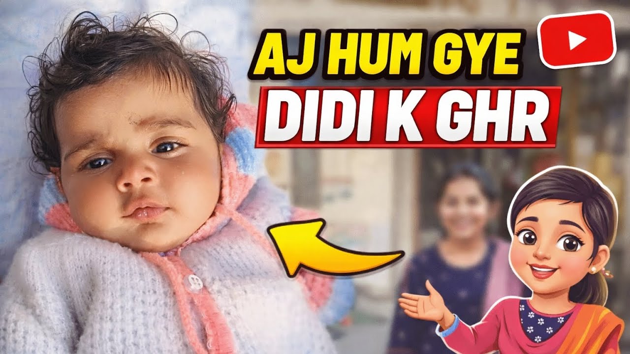 Aj hum gye didi ko lene unke ghr ♥️😊#familyvlog #sandhufamily 