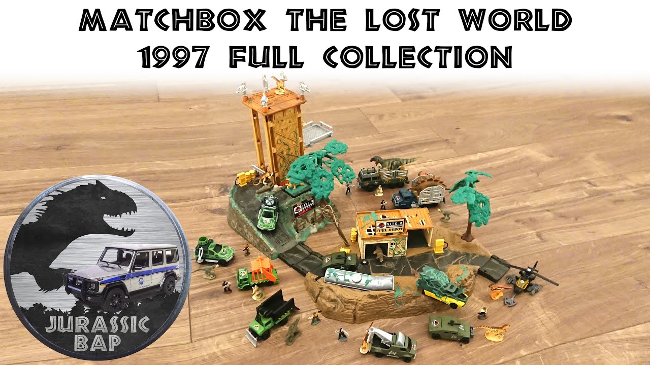 Review: 1997 Tyco Toys Matchbox Jurassic Park: The Lost World Full Collection
