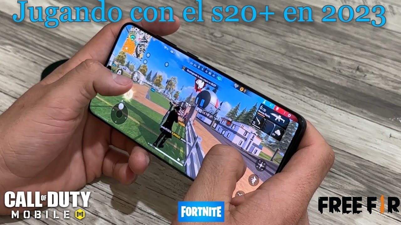 Jugando con el S20+ plus en 2023 | Call of duty, Fortinite, Free fire y más