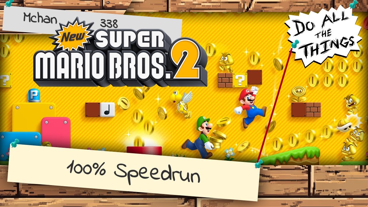 New Super Mario Bros. 2 - Do All The Things - GDQ Hotfix Speedruns