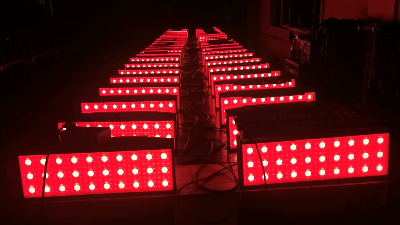 960x3w rgbw 4in1 led, 30x10w cw led strobe light