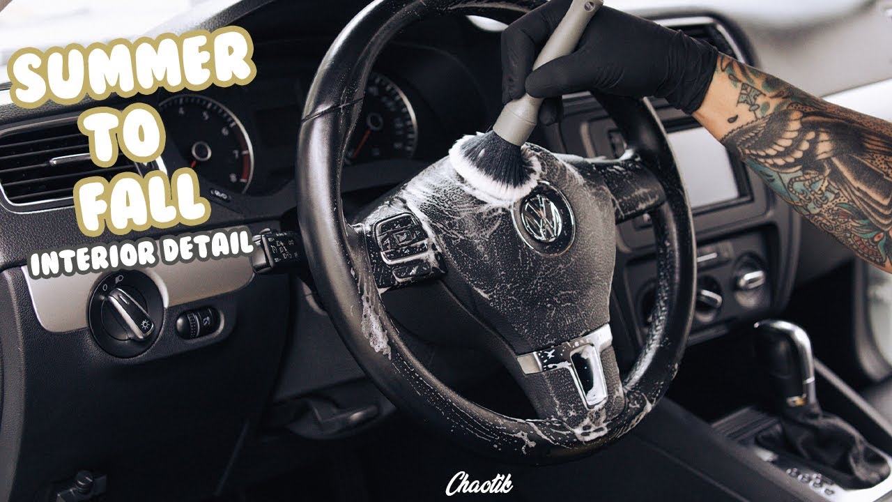Cleaning The Interior of my Volkswagen Jetta - Much Needed Detail