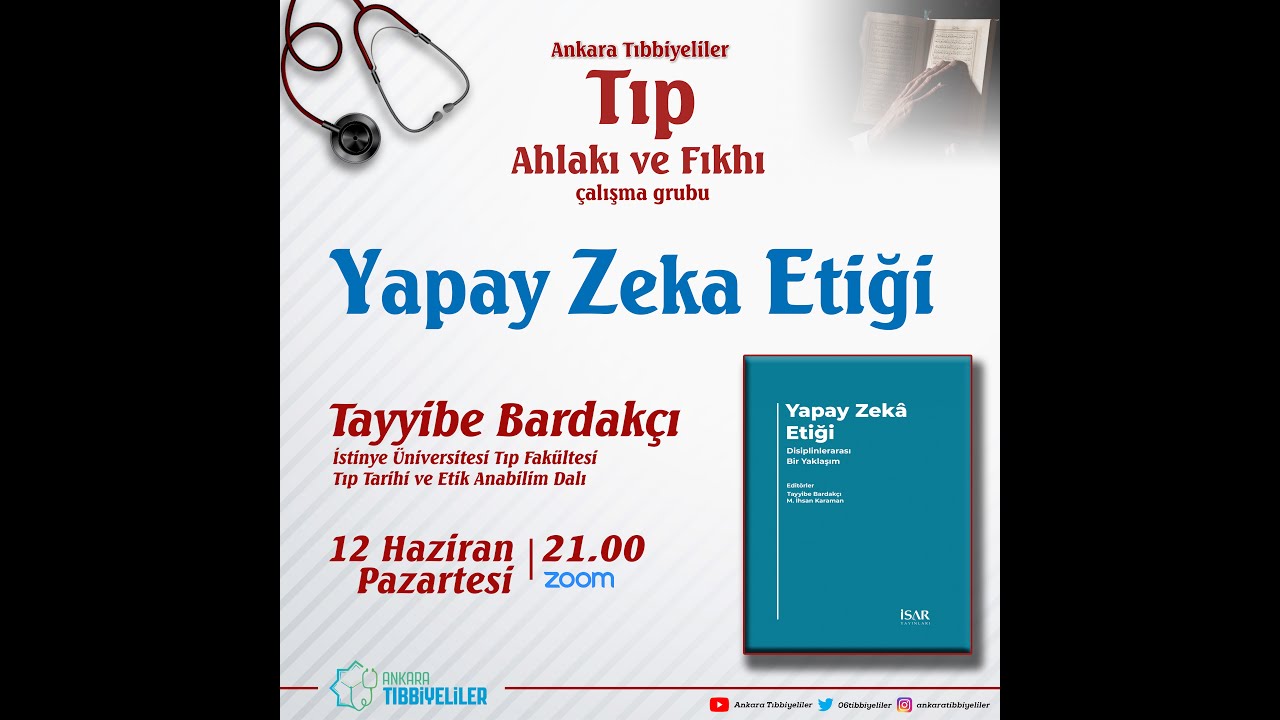 Ankara Tıbbiyeliler | Tıp Ahlakı ve Fıkhı Çalışma Grubu | Yapay Zeka Etiği