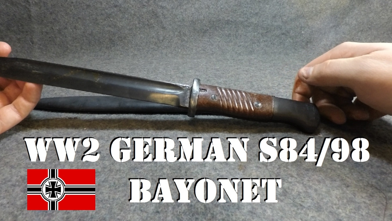 Bayonets of the World: WW2 German S84/98 for the Kar98K