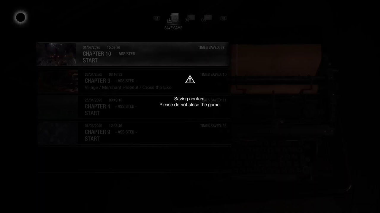 Resident Evil 4 Chapter 8 Is live.