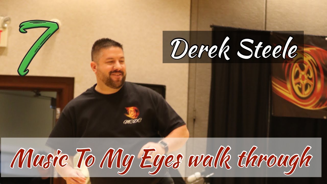 MUSIC TO MY EYES line dance - Choreographed by Derek Steele & Simon Ward