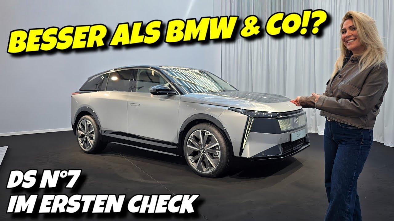 Mehr Premium als Mercedes? DS N°7 Elektro: Erster Check & alle Details. #ev